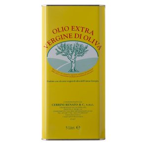 ACEITE EXTRAVERGINE 5L LATA AMARILLA CERRINI