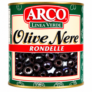 ACEITUNA NEGRA RONDELLE 2.5kg ARCO