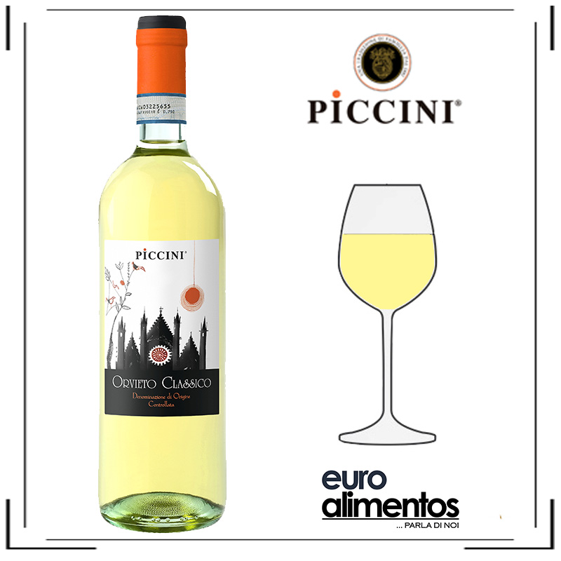 ORVIETO CLASSICO PICCINI 0.750 – Euroalimentos