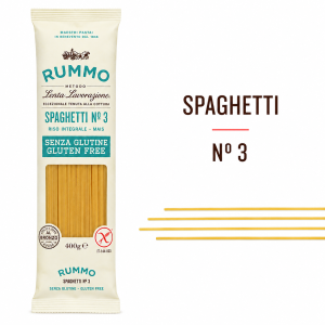 RUMMO SPAGUETTI  N3 S/GLUTEN 400GRS