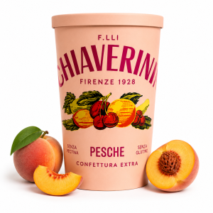 CHIAVERINI CONFETURA EXTRA DE PESCHE 400G