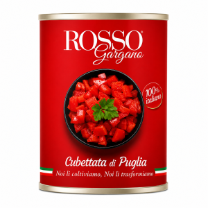 POLPA CUBETTI 400GR ROSSO GARGANO